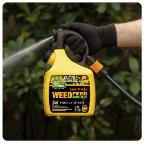 Scotts weed and feed spray deals