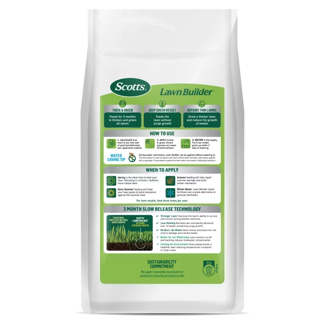 Scotts Lawn Builder™ Slow Release Lawn Fertiliser image 2