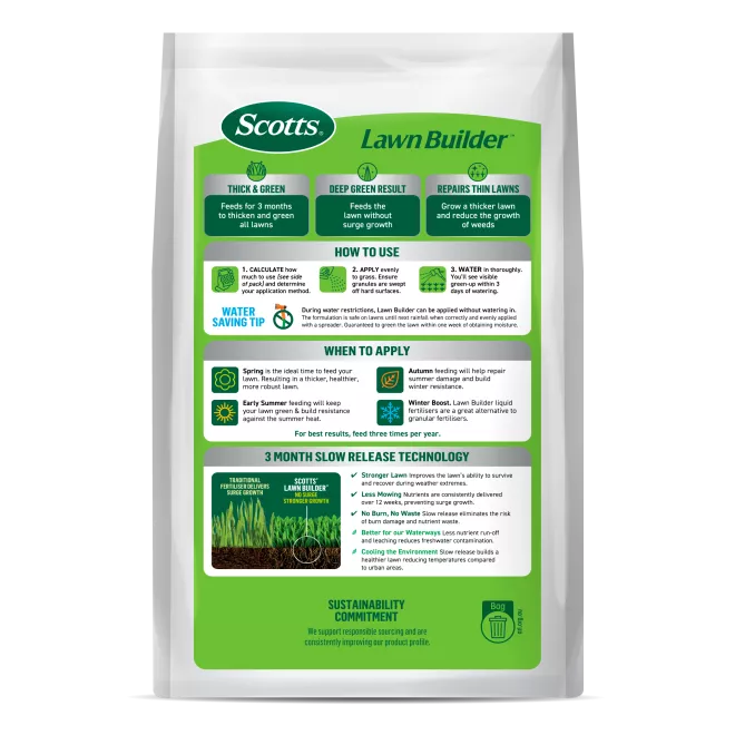 Scotts Lawn Builder™ Slow Release Lawn Fertiliser image 2