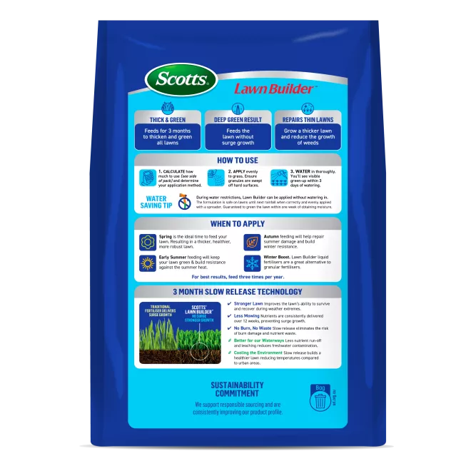 Scotts Lawn Builder™ Buffalo Slow Release Lawn Fertiliser image 2