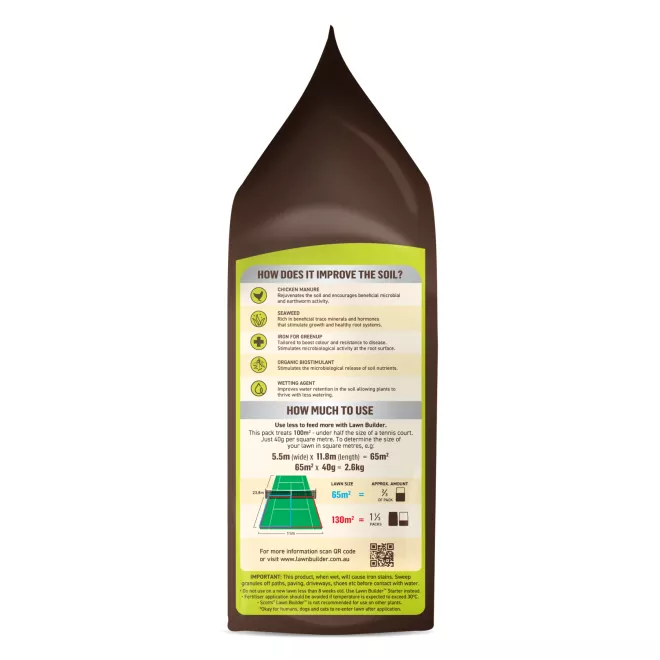 Scotts Lawn Builder™ + Organics Lawn Food & Soil Improver image 3