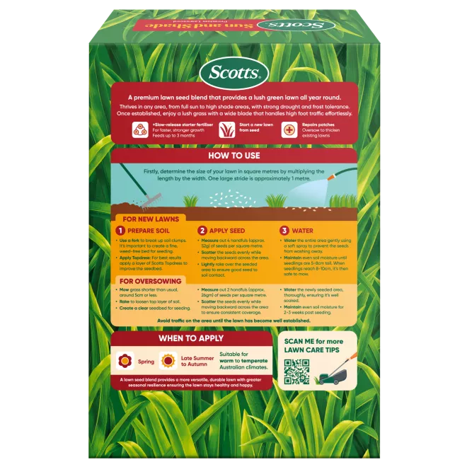 Scotts Lawn Builder™ Seed & Feed Sun & Shade Lawn Seed image 2