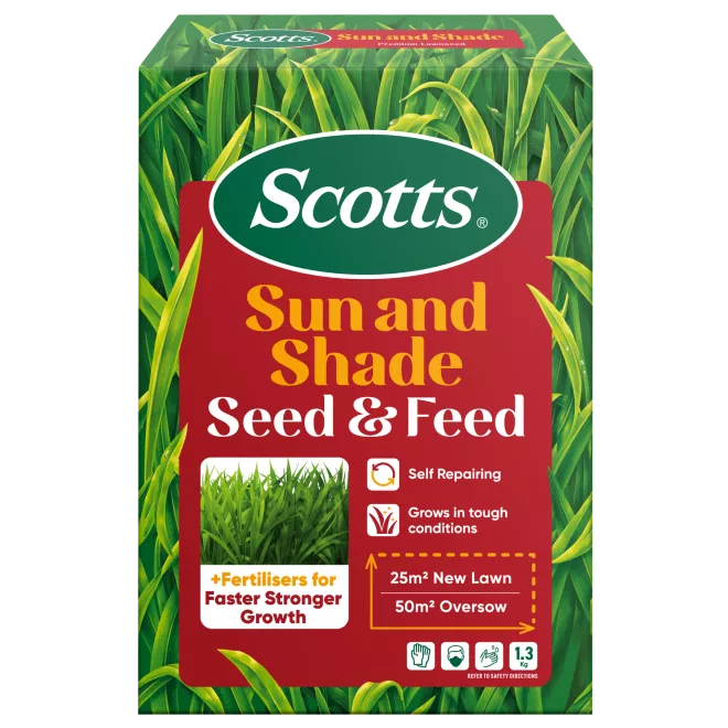 Scotts Lawn Builder™ Seed & Feed Sun & Shade Lawn Seed main image
