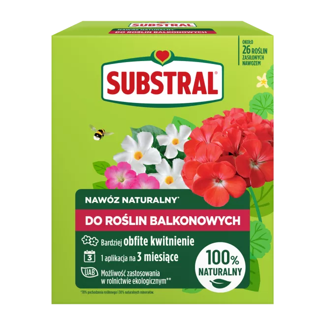 SUBSTRAL Nawóz naturalny do Roślin balkonowych main image