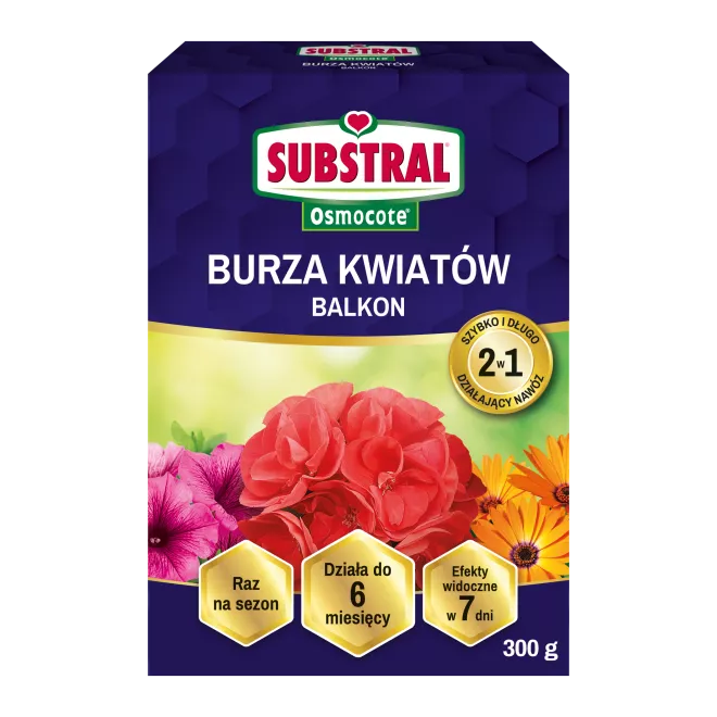 SUBSTRAL Osmocote 2w1 Burza Kwiatów main image