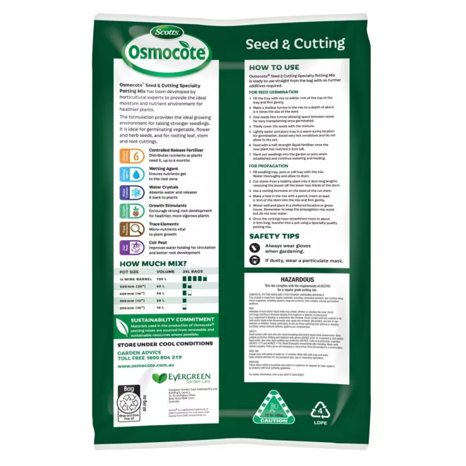 Scotts Osmocote® Seed & Cutting Potting Mix image 2