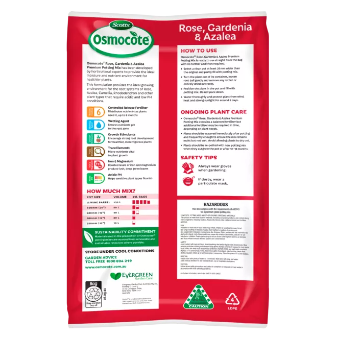 Scotts Osmocote® Rose, Gardenia, Azalea & Camellia Mix image 2