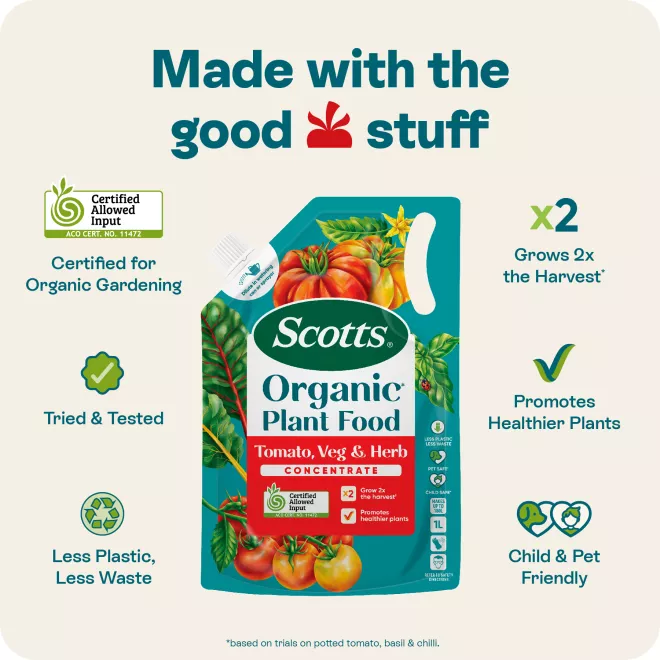 Scotts Organic Plant Food Concentrate Tomato Veg & Herb   image 3