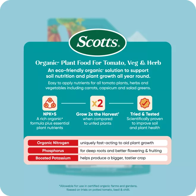 Scotts Organic Plant Food Concentrate Tomato Veg & Herb   image 5