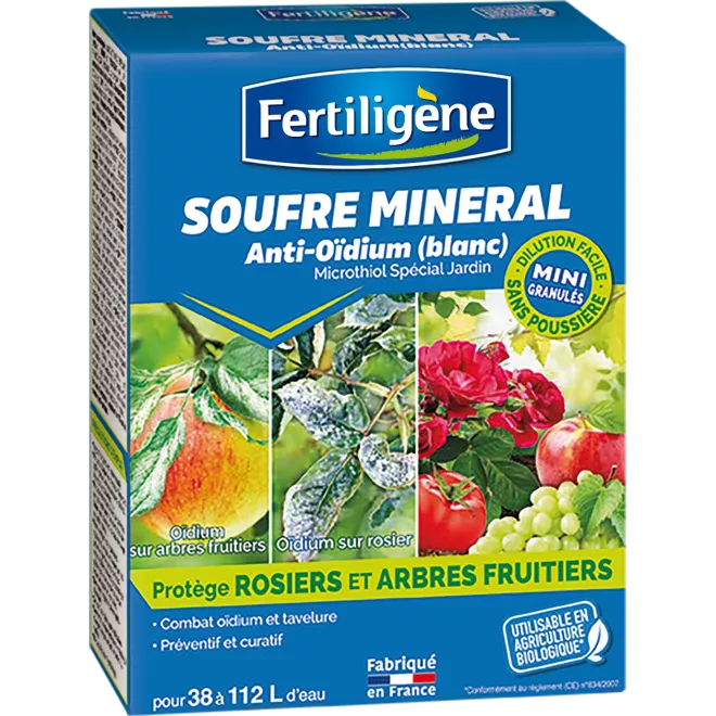 Fertiligène soufre minéral main image