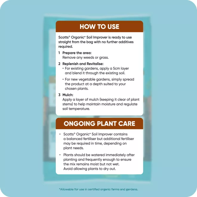 Scotts Organic Soil Improver image 6