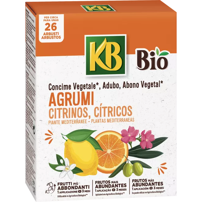KB BIO Abono granulado cítricos y plantas mediterráneas main image
