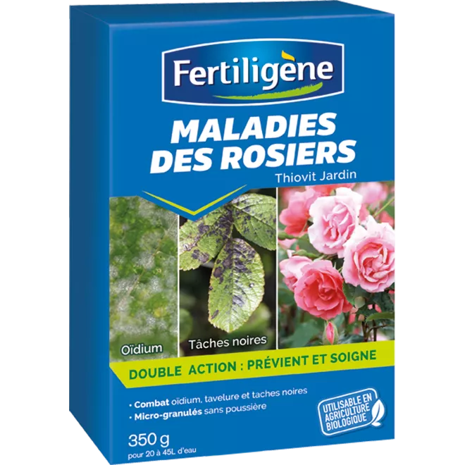 Fertiligène maladies des rosiers main image