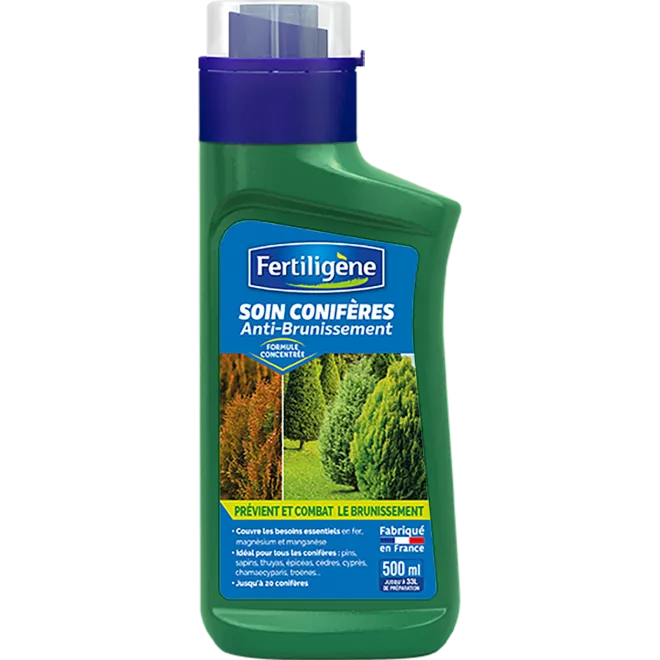 Fertiligène soin brunissement des conifères main image
