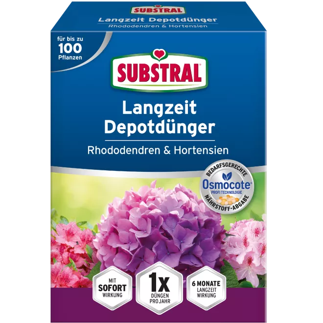 SUBSTRAL® Langzeit Depotdünger für Rhododendren & Hortensien image 2