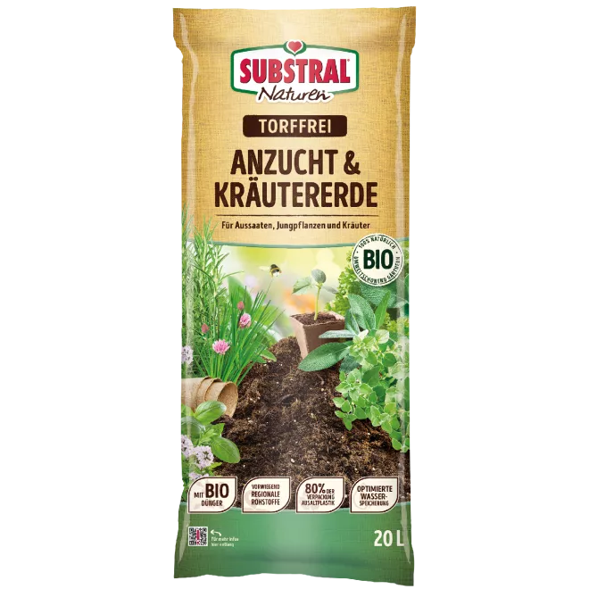 SUBSTRAL® Naturen® Anzucht & Kräutererde Torffrei main image