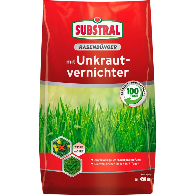 SUBSTRAL® Rasendünger mit Unkrautvernichter main image