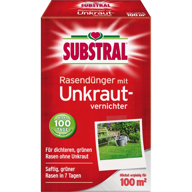 SUBSTRAL® Rasendünger mit Unkrautvernichter main image