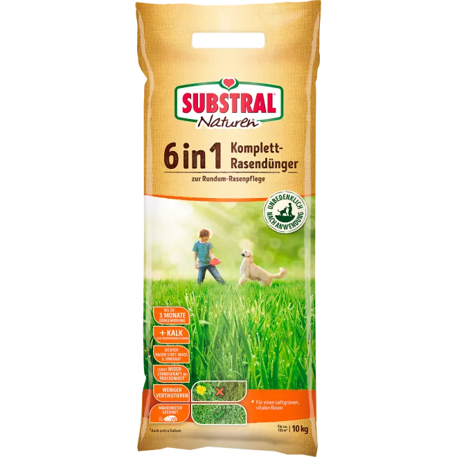 SUBSTRAL® Naturen® 6 in 1 Komplett-Rasendünger main image
