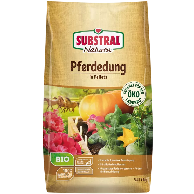 SUBSTRAL® Naturen® Pferdedung image 2