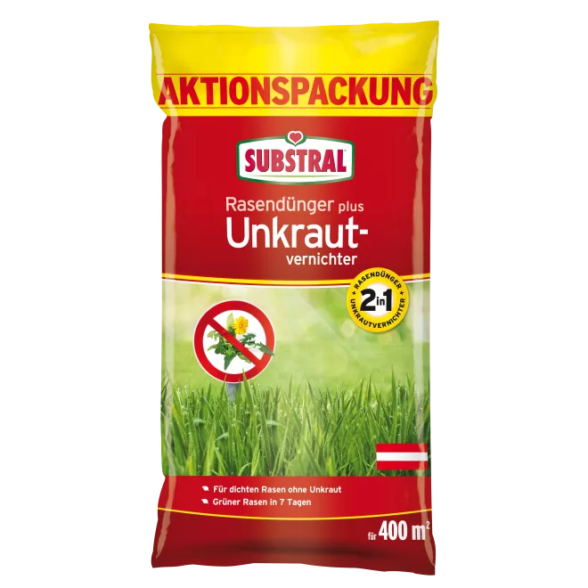 SUBSTRAL® Rasendünger plus Unkrautvernichter 2 in 1 main image