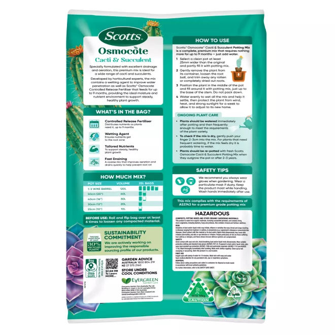 Scotts Osmocote® Cacti & Succulent Potting Mix image 2