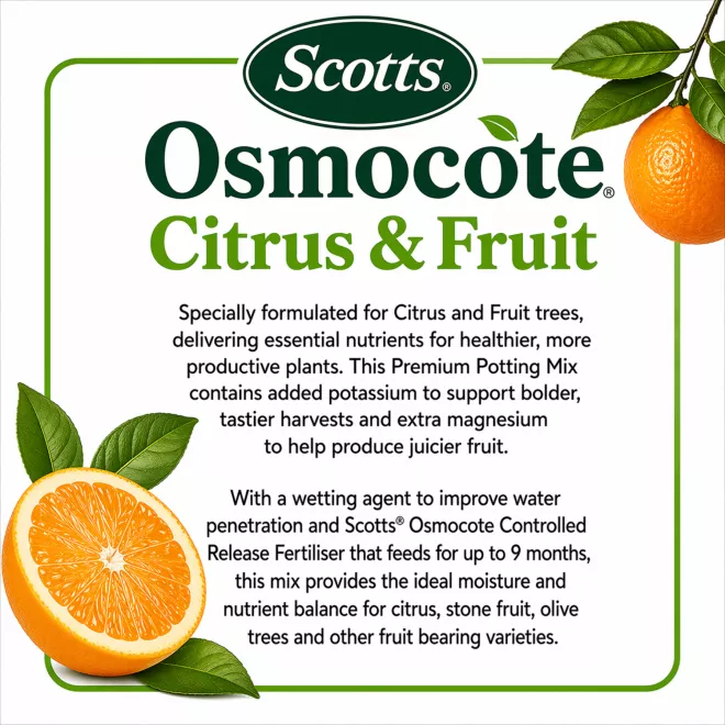 Scotts Osmocote® Citrus & Fruit Potting Mix image 7