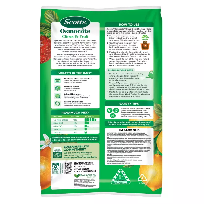 Scotts Osmocote® Citrus & Fruit Potting Mix image 2