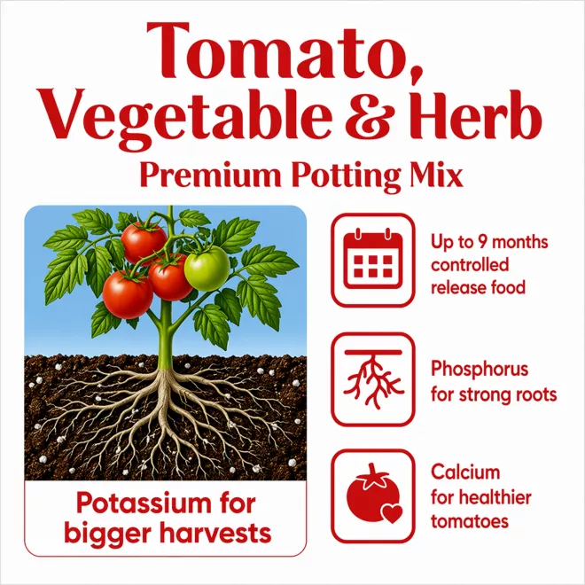 Scotts Osmocote® Tomato, Vegetable & Herb Potting Mix image 5