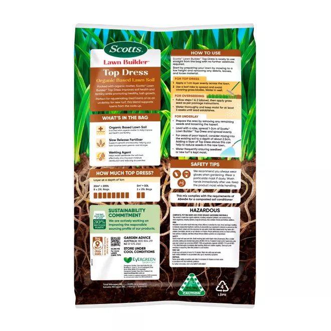 Scotts Lawn Builder Top Dress 25L image 2
