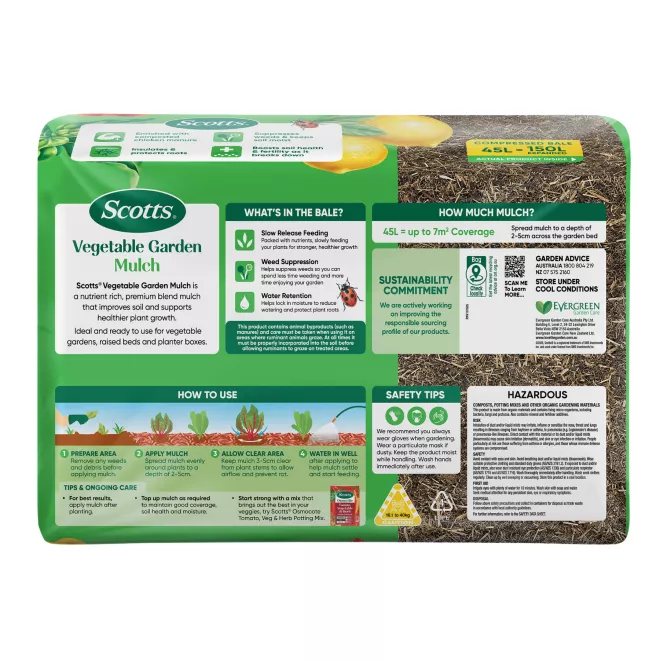 Scotts Vegetable Garden Mulch  image 3