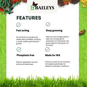 Baileys Brilliance Lawn Food All Purpose (WA Only) image 6