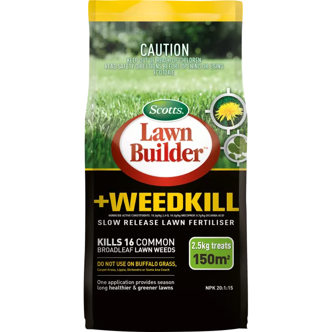 Scotts Lawn Builder™ +Weedkill Slow Release Lawn Fertiliser main image