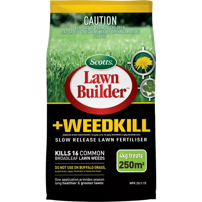 Scotts Lawn Builder™ +Weedkill Slow Release Lawn Fertiliser main image
