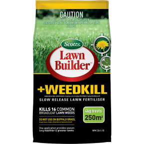 Scotts Lawn Builder™ +Weedkill Slow Release Lawn Fertiliser main image