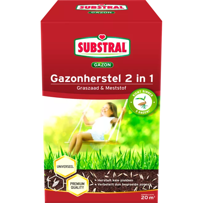 Substral® Gazonherstel Graszaad & Meststof 2-In-1 main image