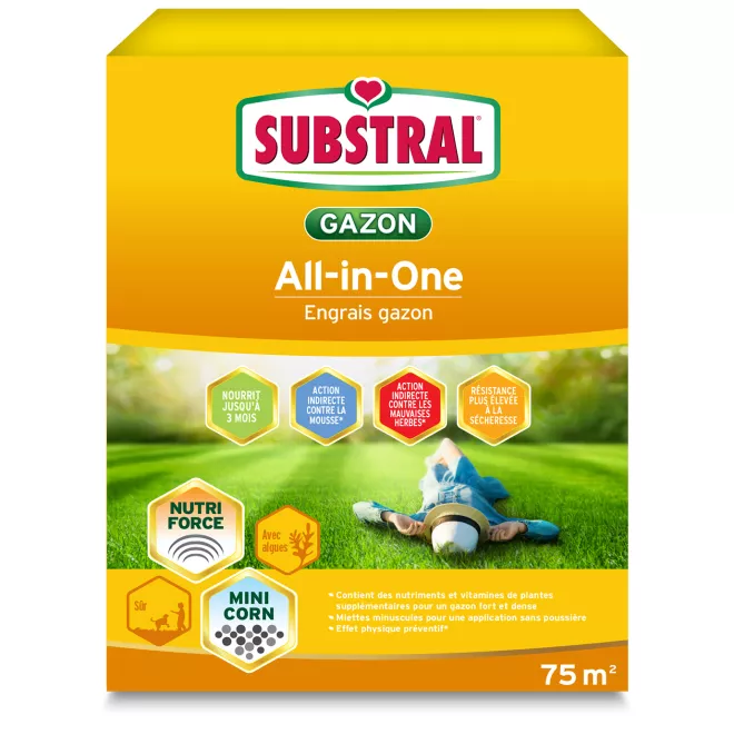 Substral Engrais Gazon All-In-One 185m² image 2