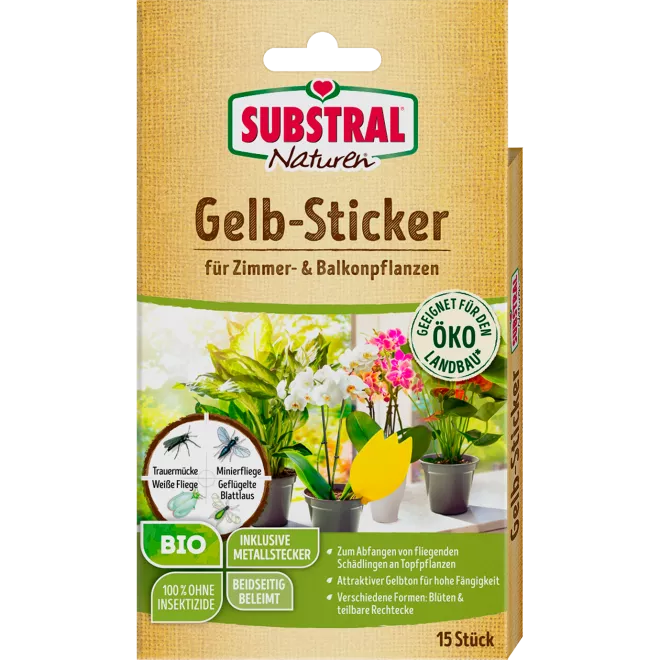SUBSTRAL® Naturen® Gelb-Sticker main image