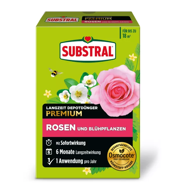 SUBSTRAL® Langzeit Depotdünger Rosen und Blühpflanzen main image