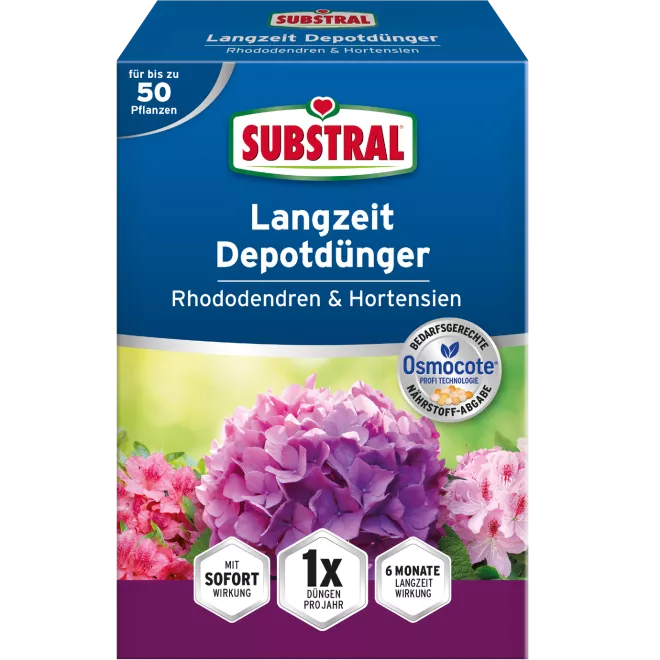 SUBSTRAL® Langzeit Depotdünger Rhododendron und Hortensien 750 G image 2