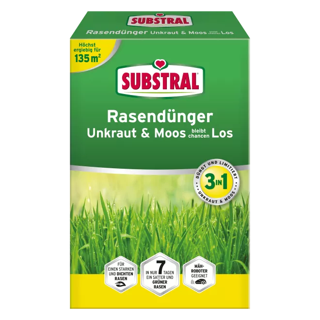 SUBSTRAL® Rasendünger Unkraut & Moos bleibt chancenLOS main image