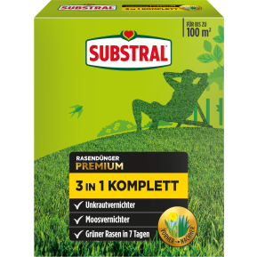 SUBSTRAL RASENDÜNGER PREMIUM 3 in 1 KOMPLETT main image