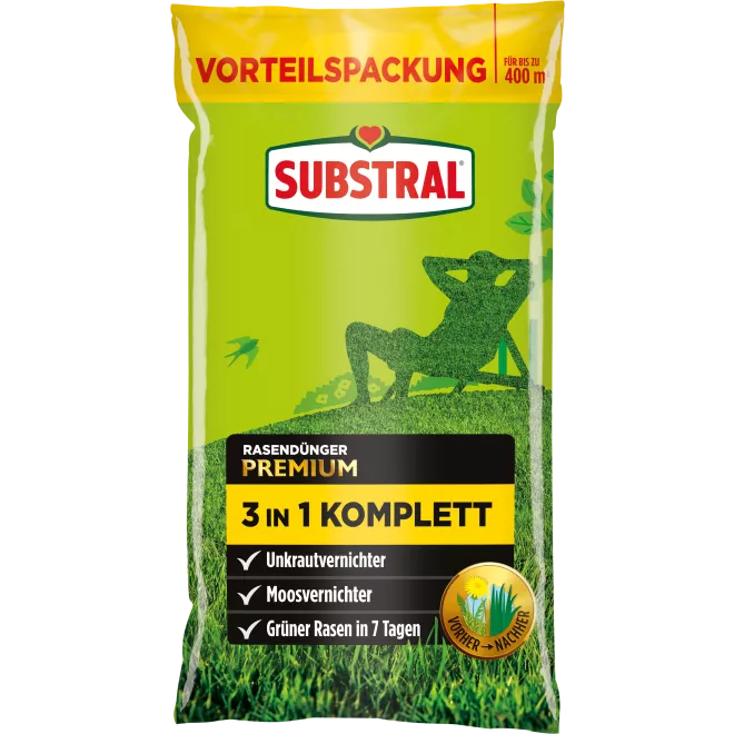 SUBSTRAL RASENDÜNGER PREMIUM 3 in 1 KOMPLETT main image