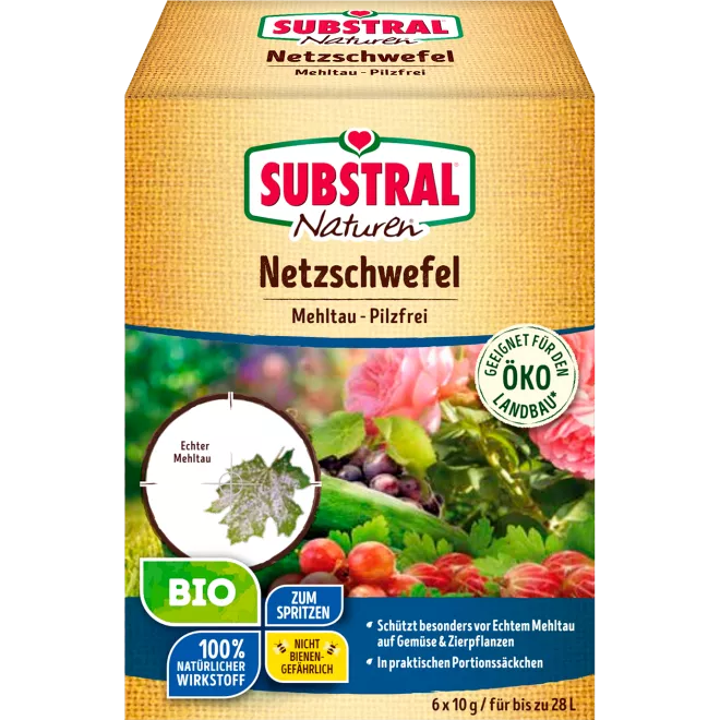 SUBSTRAL® Naturen®  Netzschwefel Mehltau-Pilzfrei main image