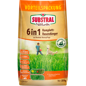 SUBSTRAL® Naturen® 6 in 1 Komplett-Rasendünger main image
