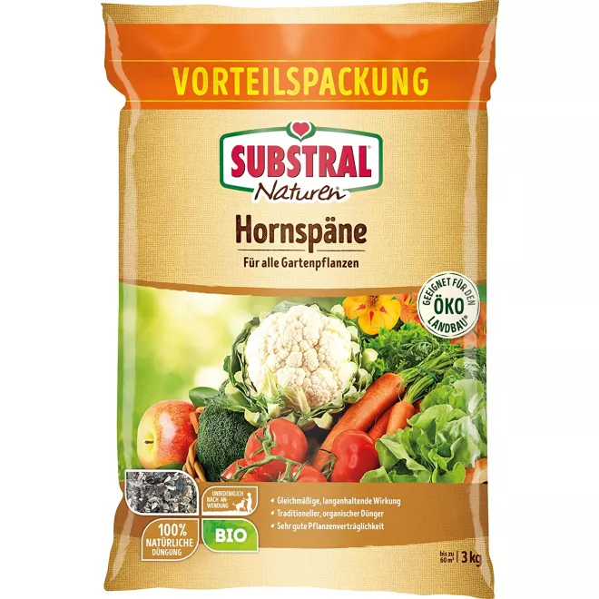 SUBSTRAL® Naturen® Hornspäne 3 KG image 2