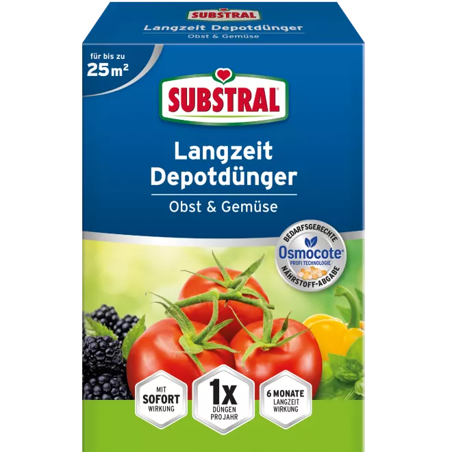 SUBSTRAL® Langzeit Depotdünger Obst und Gemüse 750 G image 2
