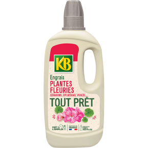KB engrais tout prêt plantes fleuries, géraniums, dipladénias, vivaces main image