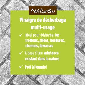 Naturen® vinaigre de désherbage multi-usages prêt à l'emploi image 2