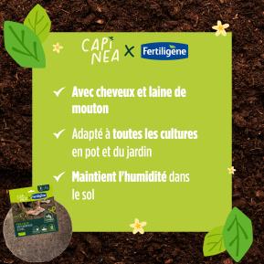 Capinea X Fertiligène Disque de paillage sécheresse et gel image 6